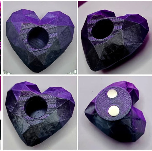 Poly heart hide